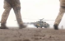 Журналисты показали секретную базу украинских вертолетов (видео)