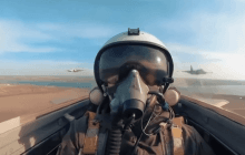 26-річний український льотчик втратив винищувач під час атаки РФ, але зберіг найцінніше (відео)