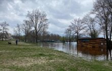 Уровень воды в Днепре поднялся