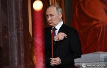 "Сатана у храмі, де нема бога": Путін приїхав на богослужіння, мережа відреагувала
