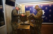 "Сталевий фронт" передав бригаді "Лють" тактичне спорядження на мільйон гривень