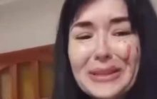 Жительница Умани в слезах показала свой дом после попадания ракеты РФ (видео)