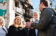 В Украину прибыли президент Чехии Павел и президент Словакии Чапутова (фото)