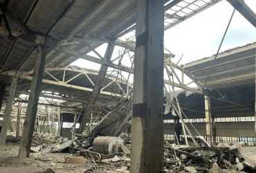 Россияне ударили авиабомбами по Бериславу - Херсонская ОВА (фото)