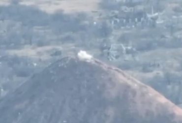 У Донецькій області злетів у повітря спостережний пункт росіян (відео)