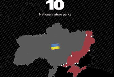 Убивают животных, паркуют танки: в ОПУ рассказали, сколько украинских заповедников захватила РФ
