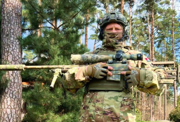 Фундація Течія допомогла укомплектувати снайпера з Бучі