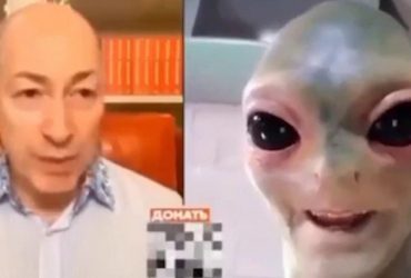 Гордон насмішив інтерв'ю з прибульцем після загадкових спалахів над Києвом (відео)