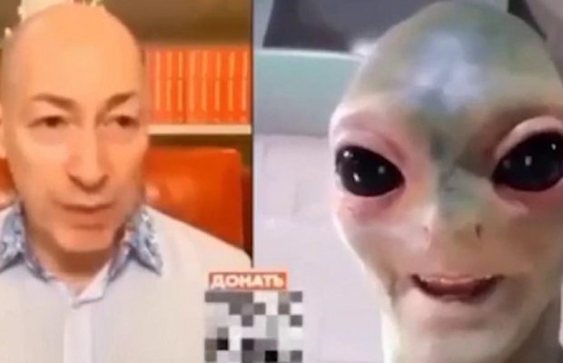 Гордон насмішив "інтерв'ю з прибульцем" після загадкових спалахів над Києвом (відео)