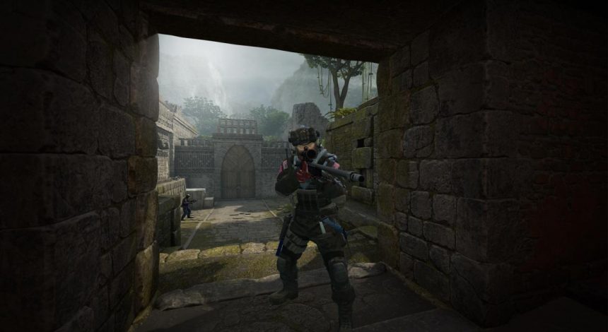 Меткий снайпер в CS:GO убил всю вражескую команду одним выстрелом (видео)