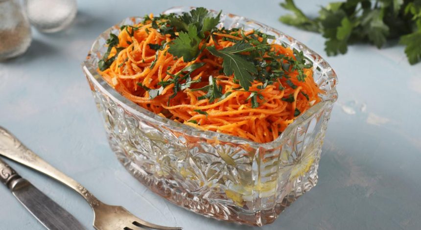 Аж слинки потечуть: морква по-корейськи за 5 хвилин
