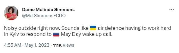 скріншот Twitter / Dame Melinda Simmons скріншот Twitter / Dame Melinda Simmons
