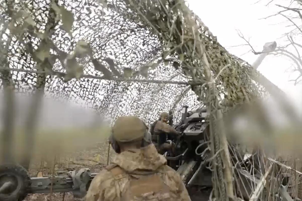 Гаубицю від Естонії оцінили військові / скріншот Гаубицю від Естонії оцінили військові / скріншот