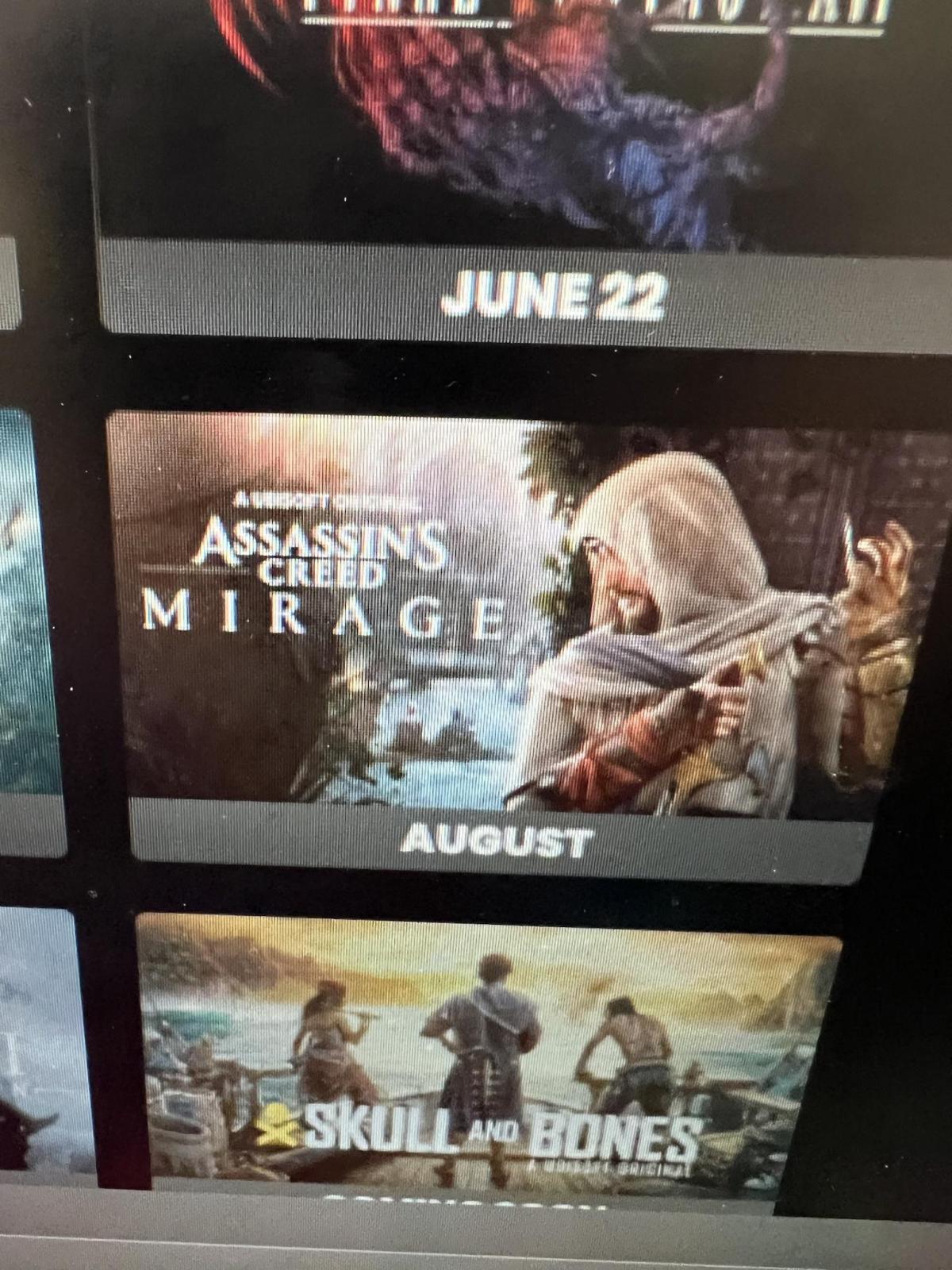 Сотрудник магазина GameStop раскрыл сроки выхода Assassin’s Creed Mirage (фото) Сотрудник магазина GameStop раскрыл сроки выхода Assassin’s Creed Mirage (фото)