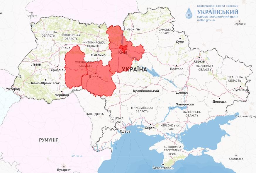 Пожежна небезпека в Україні 5 та 6 травня / фото Укргідрометцентр Пожежна небезпека в Україні 5 та 6 травня / фото Укргідрометцентр