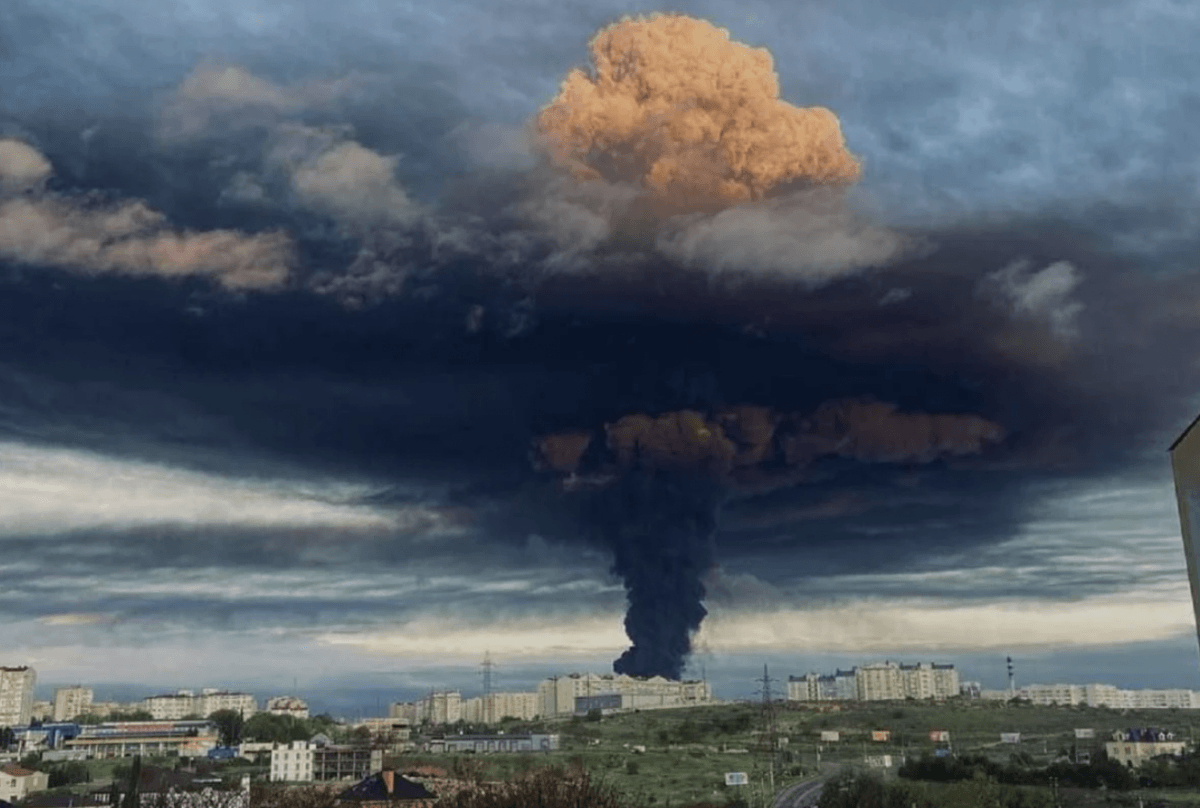 "Бавовна" в Севастополі / фото t​​​​​.me/krympartizans