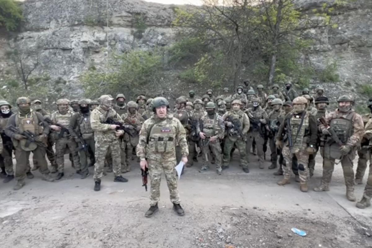 Валерий Залужный продолжает считать ЧВК "Вагнер" серьезной угрозой для Украины / фото скриншот