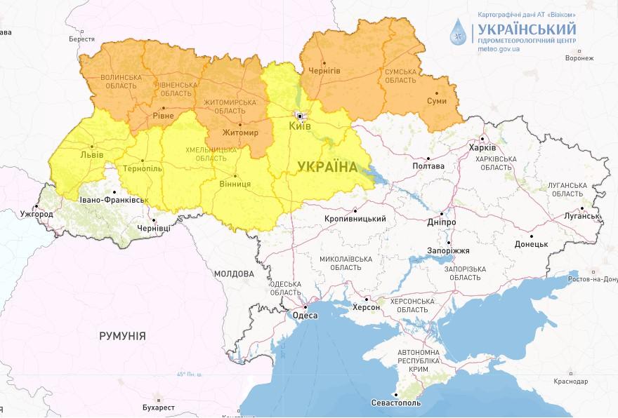 Ночью 6 мая в Украине будут заморозки / фото Укргидрометцентр Ночью 6 мая в Украине будут заморозки / фото Укргидрометцентр