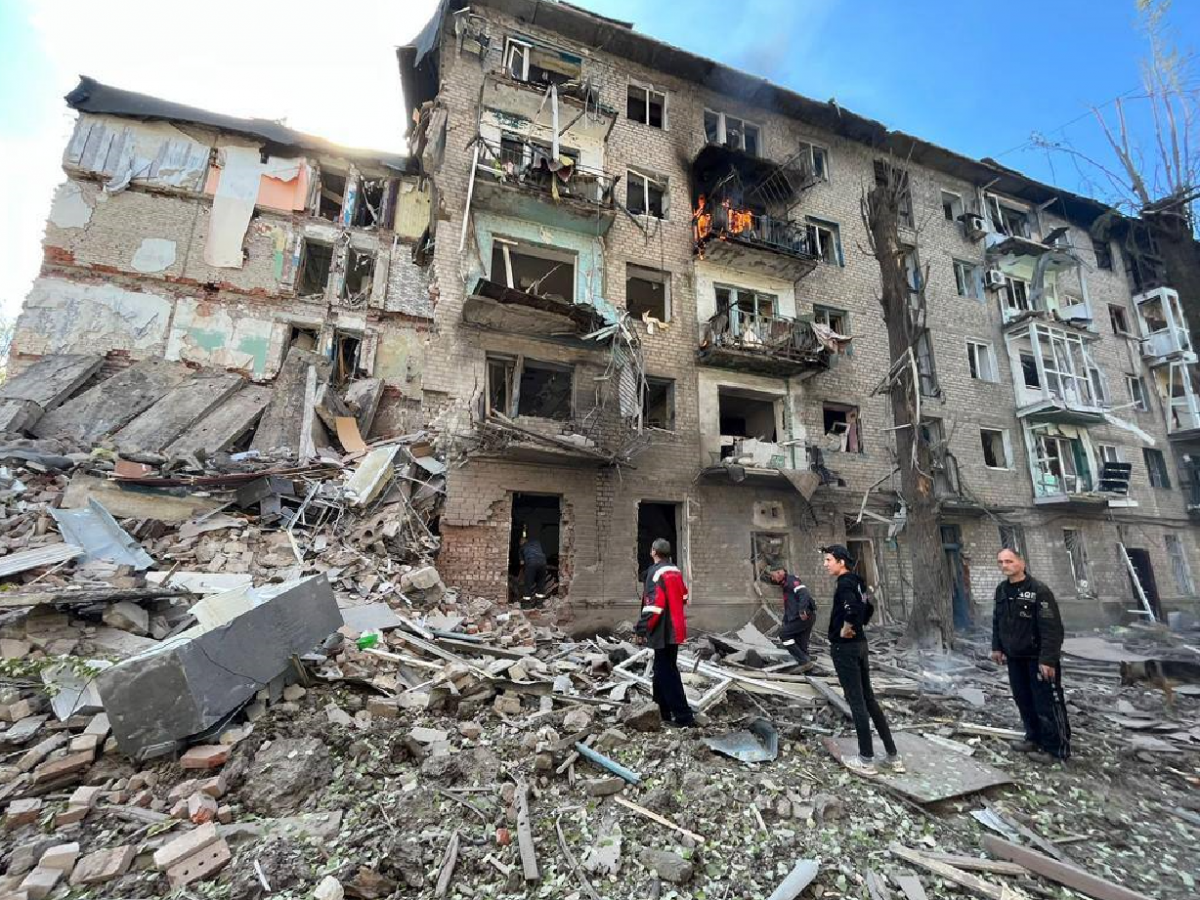 Авдеевка снова под огнем / фото t.me/magomedov_mus Авдеевка снова под огнем / фото t.me/magomedov_mus