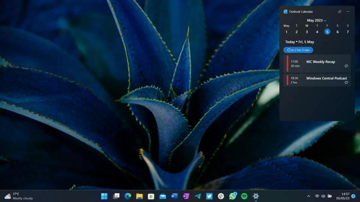 Користувачі Windows 11 зможуть закріплювати віджети на робочому столі / фото Windows Central Користувачі Windows 11 зможуть закріплювати віджети на робочому столі / фото Windows Central