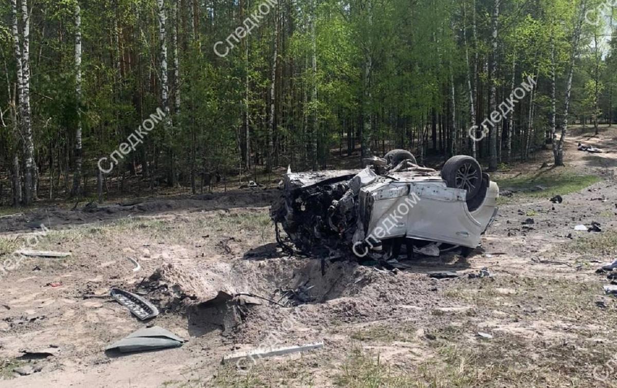 Відповідальність за підрив автомобіля Прилєпіна взяв на себе партизанський рух Атеш / Фото: Слідком РФ Відповідальність за підрив автомобіля Прилєпіна взяв на себе партизанський рух Атеш / Фото: Слідком РФ