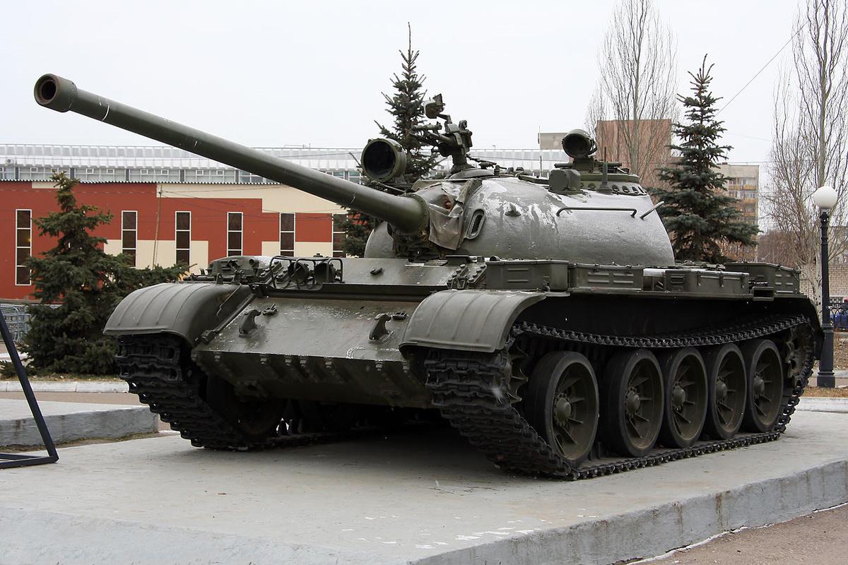 Россия использует на войне танки Т-55 / фото wikimedia.org