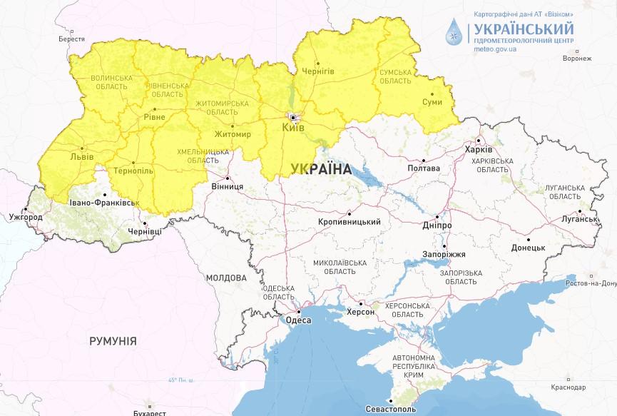 Ночью 9 мая в Украине будут заморозки / скриншот meteo.gov.ua Ночью 9 мая в Украине будут заморозки / скриншот meteo.gov.ua