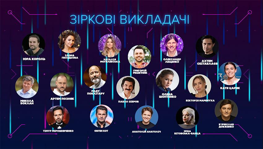 Михайло Поплавський і штучний інтелект у фільмі 'Ректор. Університет майбутнього' Михайло Поплавський і штучний інтелект у фільмі 'Ректор. Університет майбутнього'