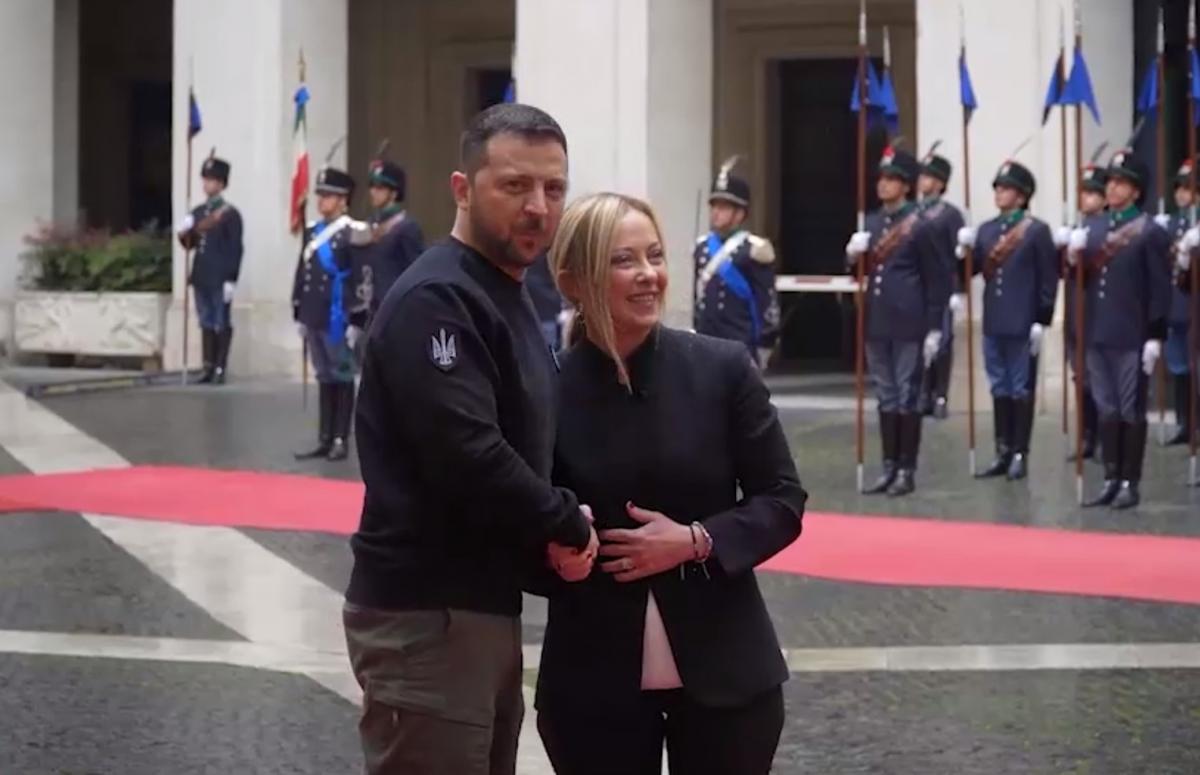 Зеленський задумав посередницьку роль для Риму / скріншот