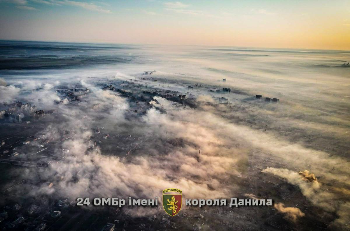 Бахмут зараз / facebook.com/24th.brigade Бахмут зараз / facebook.com/24th.brigade