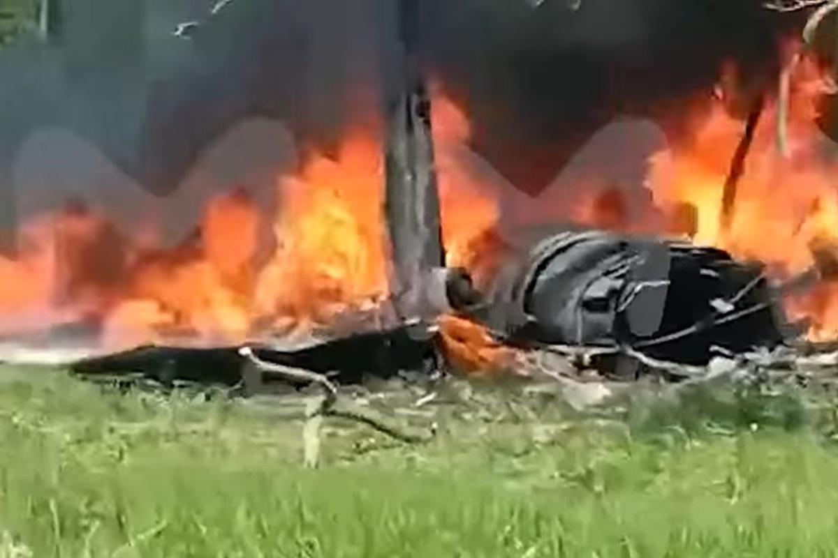 13 травня під Брянськом збили 4 повітряних судна / скріншот 13 травня під Брянськом збили 4 повітряних судна / скріншот