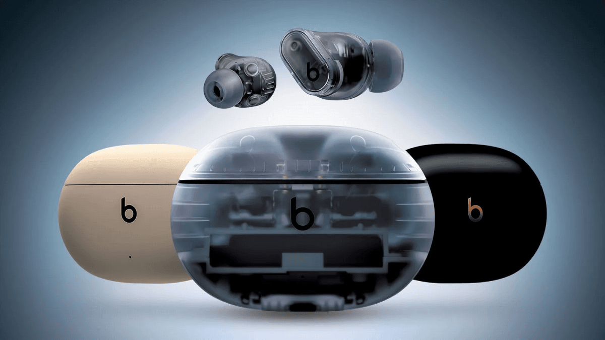 Представлені Beats Studio Buds + з просторовим аудіо і прозорим дизайном / фото Apple Представлені Beats Studio Buds + з просторовим аудіо і прозорим дизайном / фото Apple