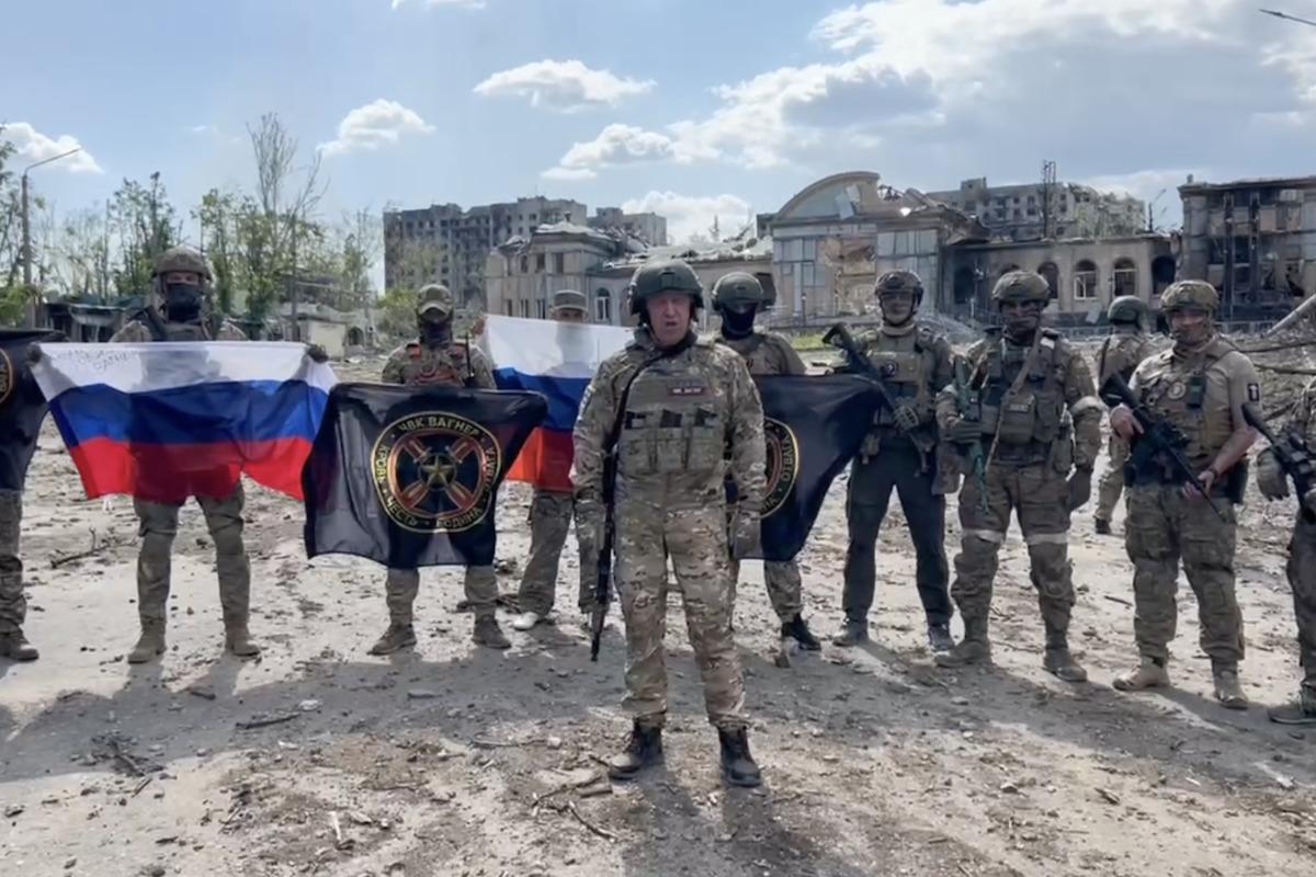 Пригожин после информационного "вброса" о "захвате" Бахмута уточнил детали / скриншот