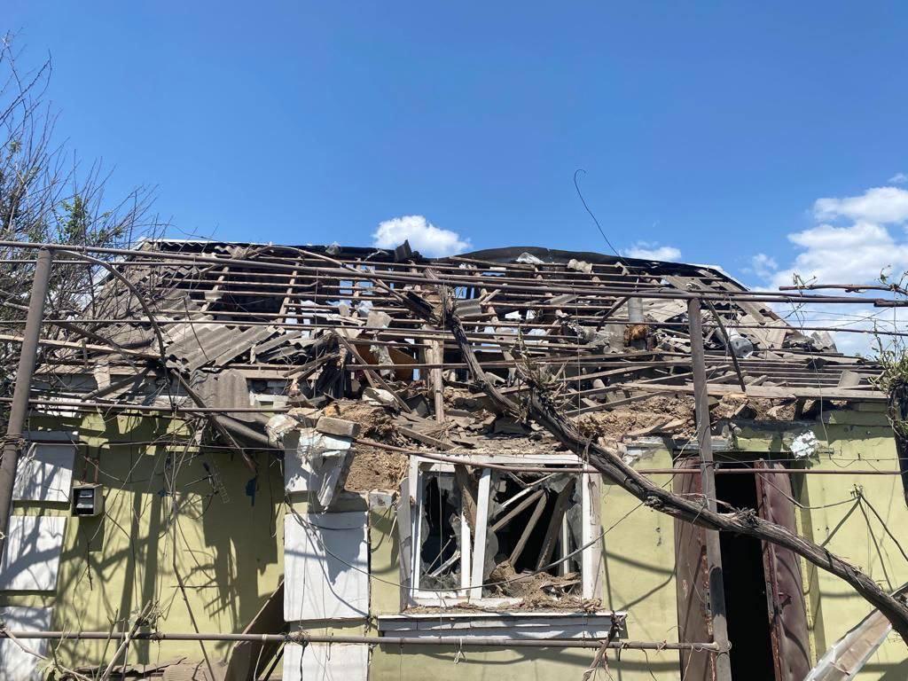 Оккупанты обстреляли Никопольщину / фото t.me/dnipropetrovskaODA Оккупанты обстреляли Никопольщину / фото t.me/dnipropetrovskaODA