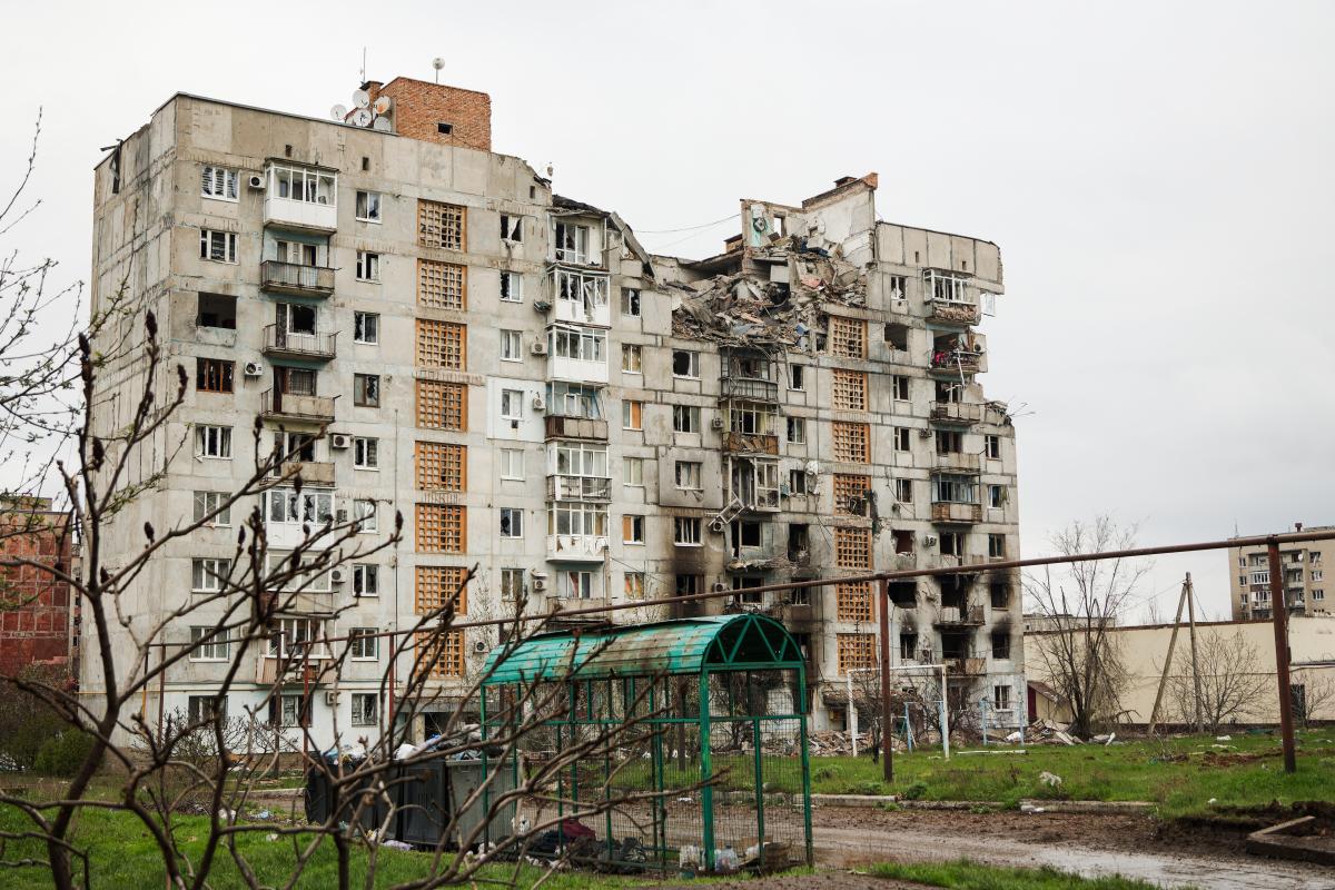 Бахмут полностью уничтожен россиянами / фото ua.depositphotos.com