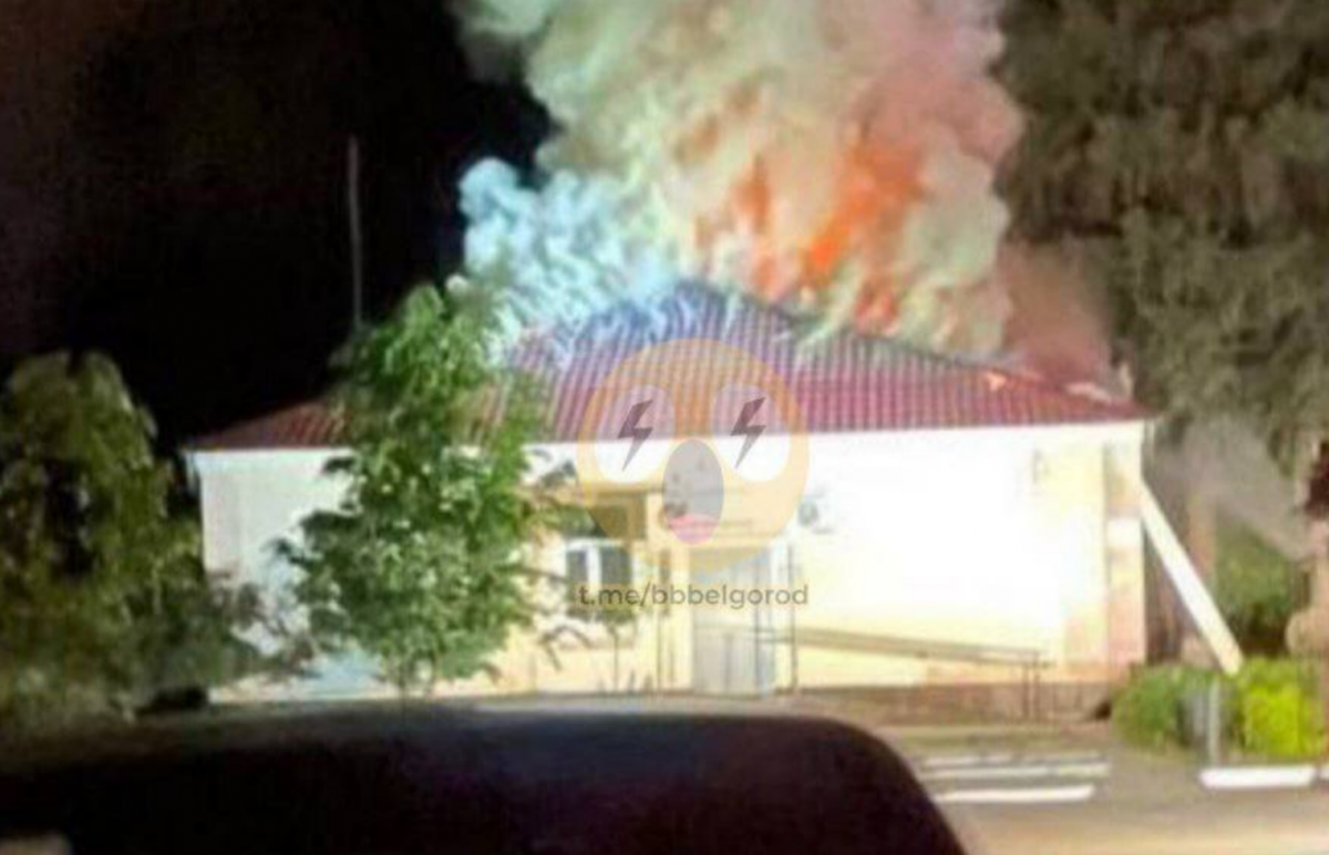 Пожар в Белгородской области / фото bbbelgorod Пожар в Белгородской области / фото bbbelgorod