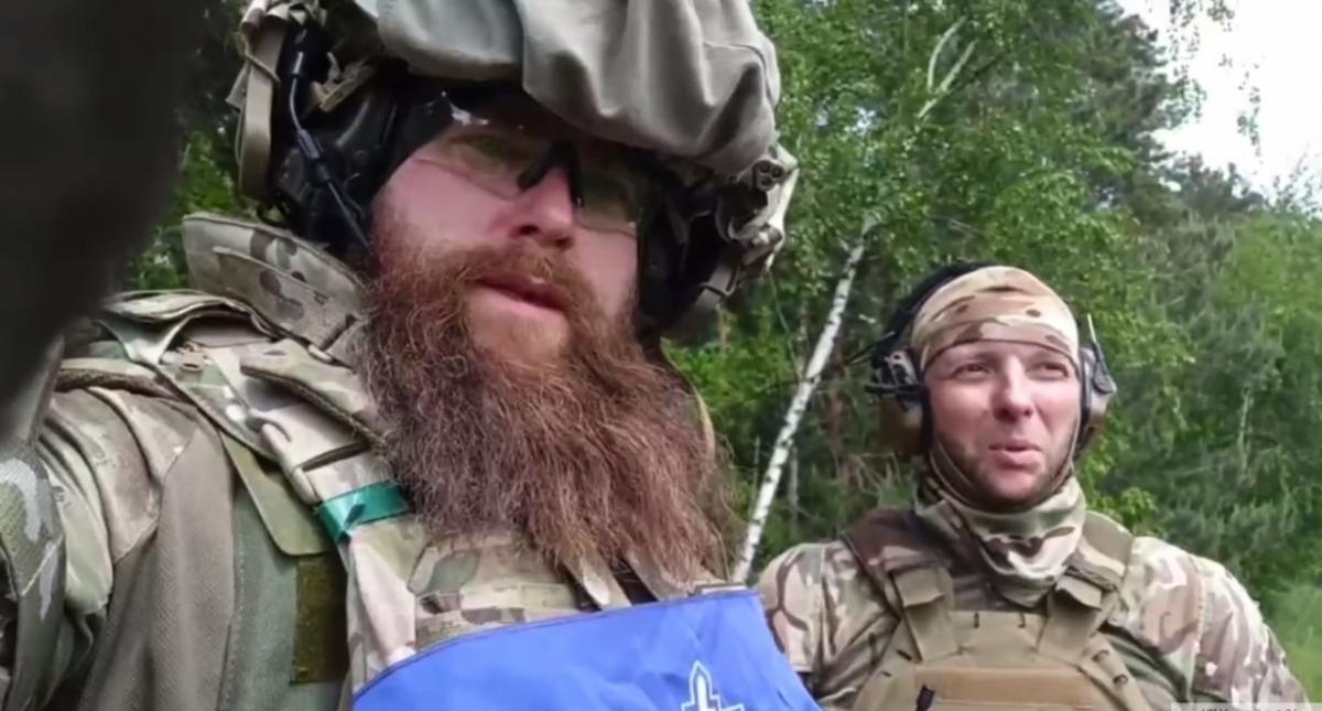 Russian volunteers are fighting in the Belgorod region of the Russian Federation / screenshot 