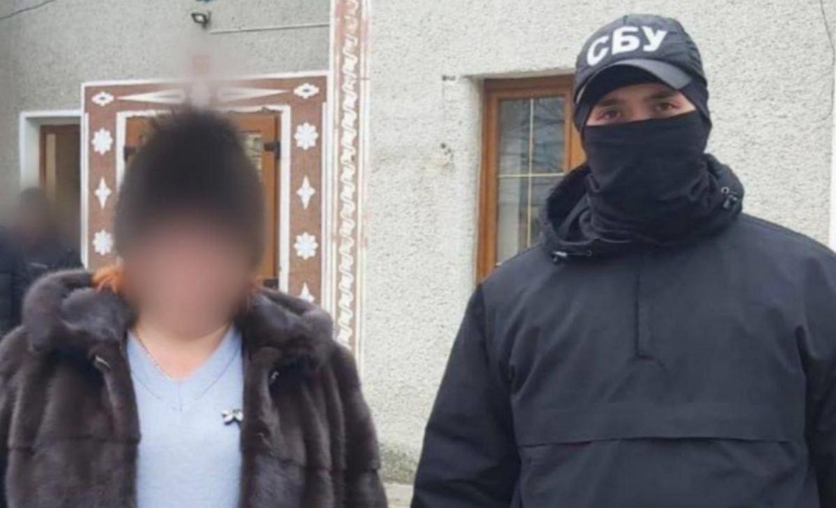 Колаборантці загрожує до 10 років ув’язнення / фото t.me/prokuratura_kharkiv Колаборантці загрожує до 10 років ув’язнення / фото t.me/prokuratura_kharkiv