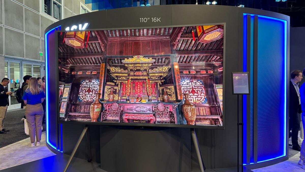 Таку панель показала BOE в рамках Display Week 2023 / джерело: Videocardz Таку панель показала BOE в рамках Display Week 2023 / джерело: Videocardz