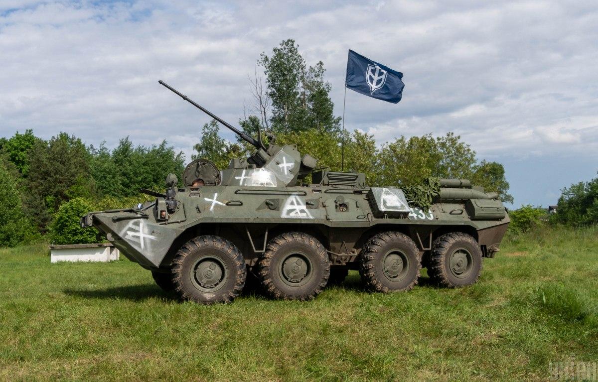 Участники легиона "Свобода России" рассказали о себе / фото УНИАН (Андрей Мариенко)