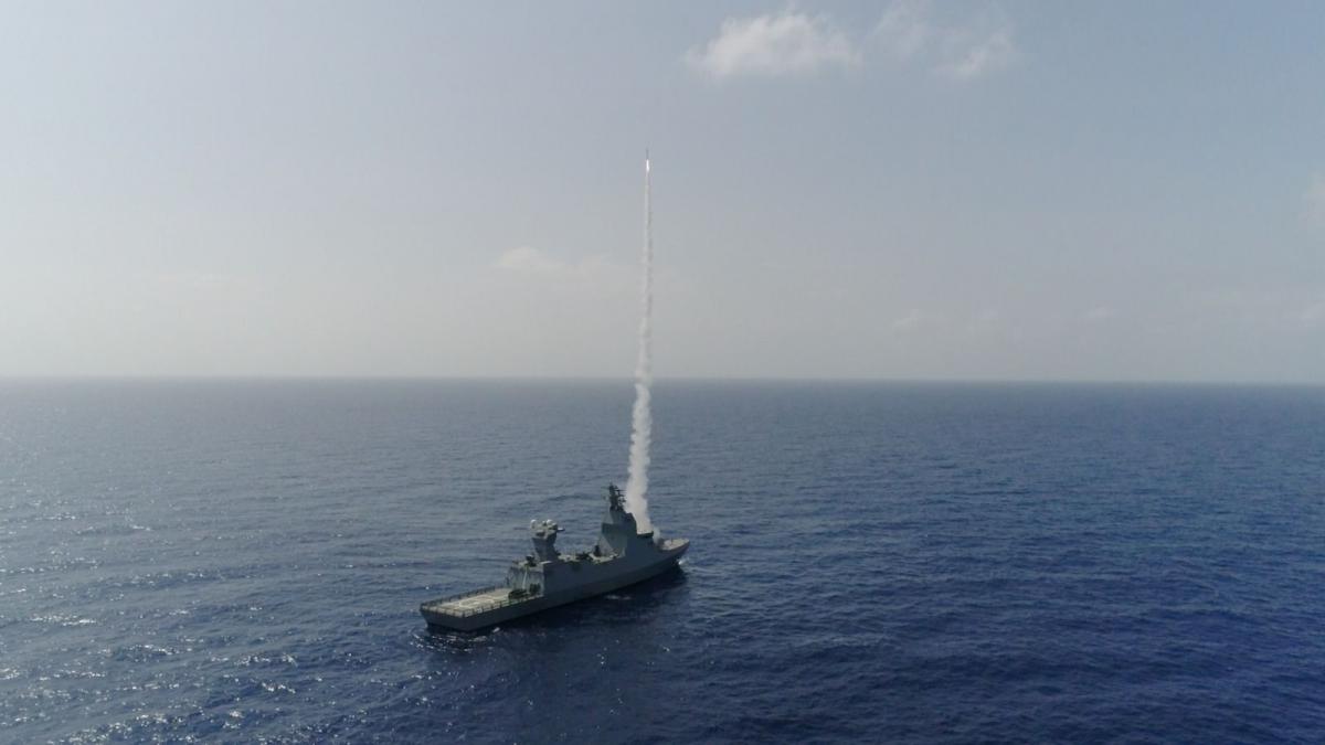 Ізраїль провів успішні випробування військово-морської системи захисту "Залізний купол" / фото Israel Ministry of Defense Ізраїль провів успішні випробування військово-морської системи захисту "Залізний купол" / фото Israel Ministry of Defense