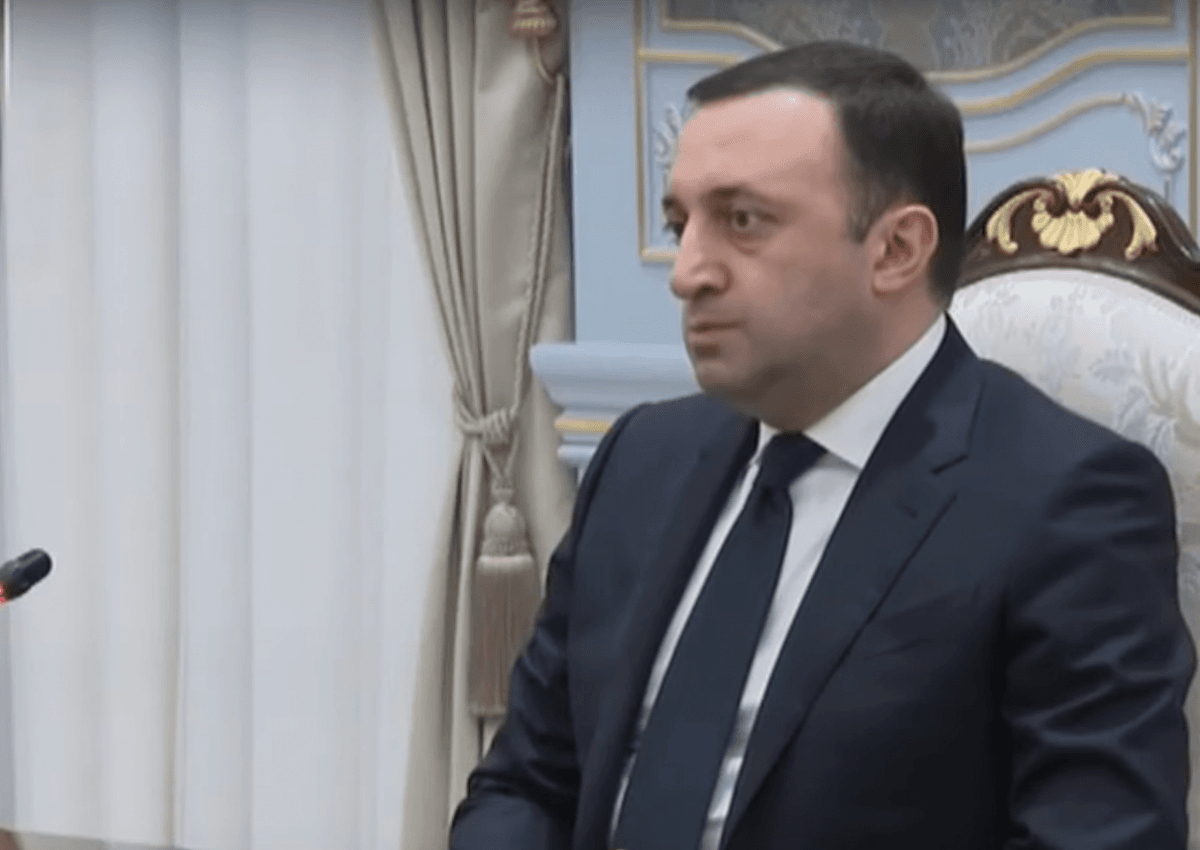 Грузинский премьер нашел "причину" войны в Украине / Скриншот Грузинский премьер нашел "причину" войны в Украине / Скриншот