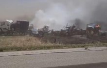 Пыльная буря в США ослепила водителей: шесть человек погибли в масштабном ДТП (видео)