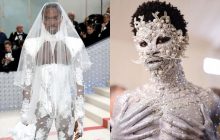 Свадебное платье и костюм гигантского кота: топ-10 мужских образов на Met Gala 2023