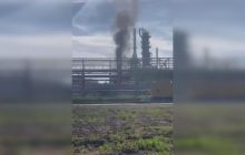 Второй раз за двое суток: снова пылал российский НПЗ на Кубани (видео)