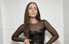 Юлия Санина поразила "огненным" образом на Евровидении