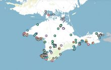 Журналисты обнародовали карту военных объектов России в Крыму