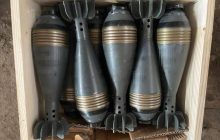 "Гвардии наступления" передали изъятые автомобили, оружие и боеприпасы (фото)