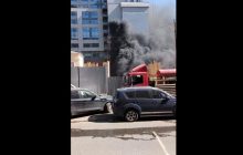 "Ракеты долетают!": в центре Москвы вспыхнула гостиница, россияне – в шоке (видео)