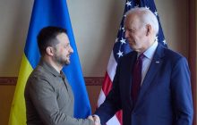 Зеленский встретился с Байденом на саммите G7